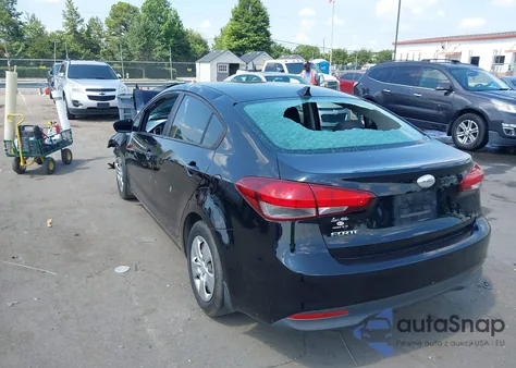 2018 Kia Forte Lx from USA, damaged, VIN 3KPFK4A74JE236909